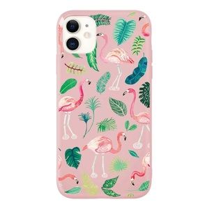 Tropical Print & Flamingo iPhone 11 Pro Max Case🦩